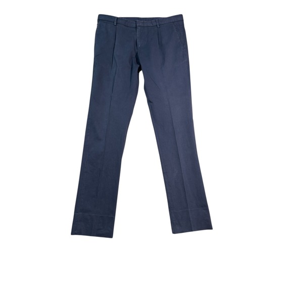 Gucci Other - Gucci Men Navy Blue Cotton Tailored Dress Pants Made in‎ Italy Size 50